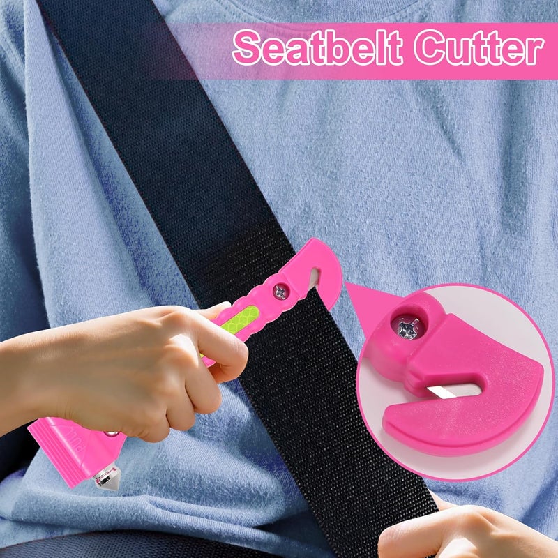 Yiader Store Car Safety Hammer, 2-in-1 Emergency Escape Tool with Seatbelt Cutter and Glass Breaker for Family Rescue and Traffic Accident Emergency Escape - Image 3